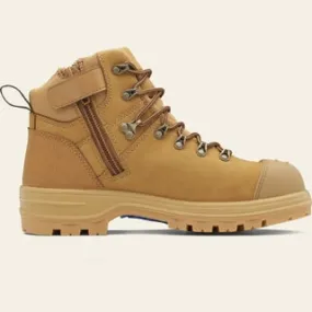 #243 UNISEX ZIP UP SERIES-Wheat