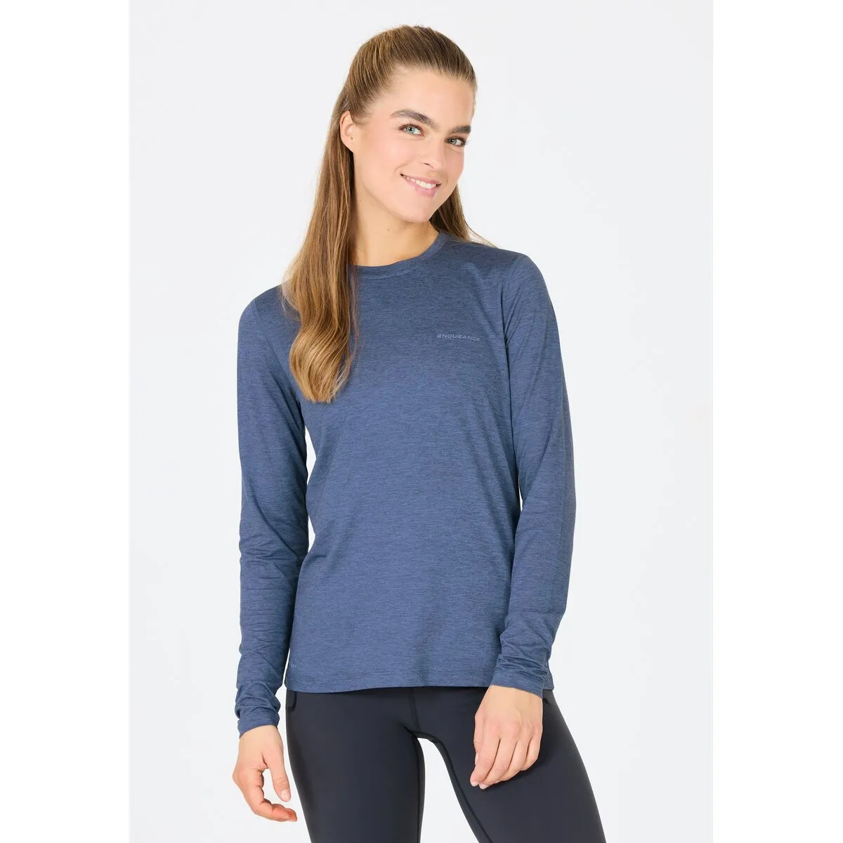 Alvaly W Melange L/S Tee