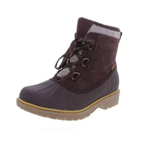 Baretraps  Womens Silita Suede Waterproof Winter Boots  Color Dark Brown Size 9M