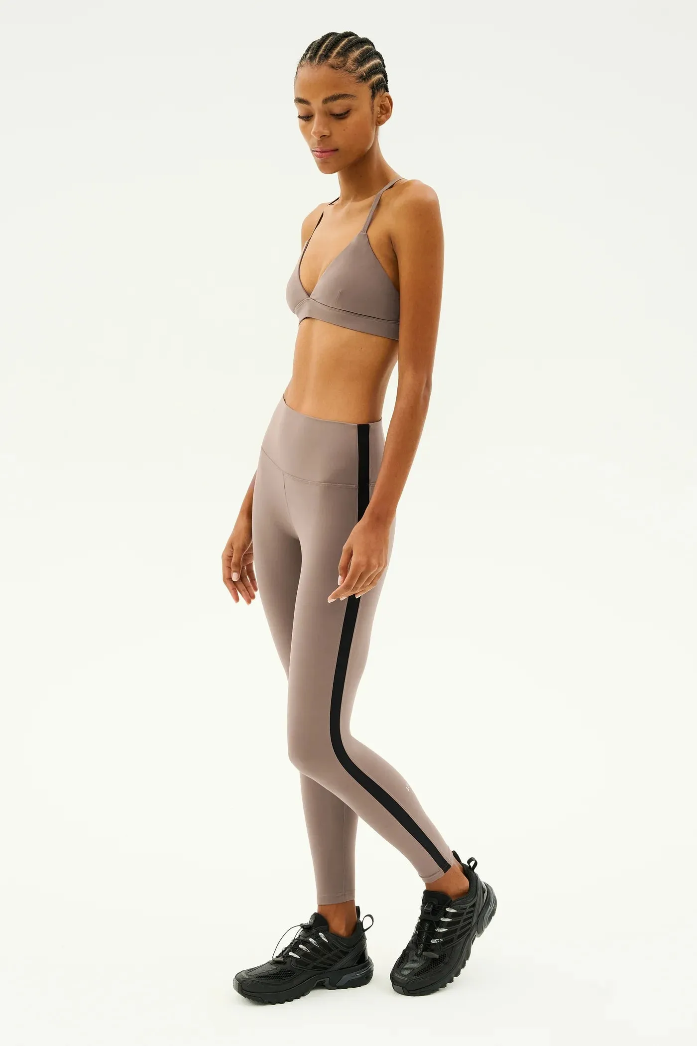 Clare High Waist Rigor 7/8 Lentil