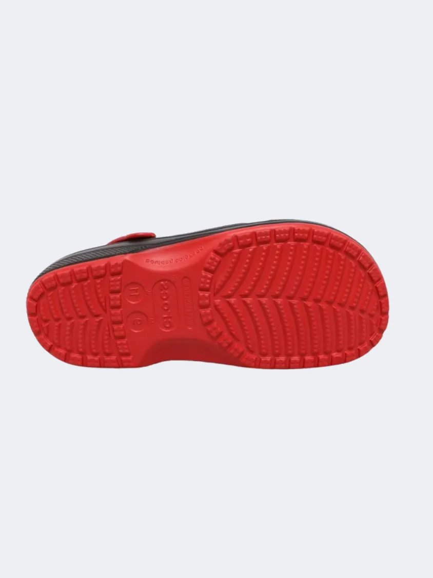 Crocs Nba Chicago Bulls Classic Clog Unisex Lifestyle Slippers Black/Red