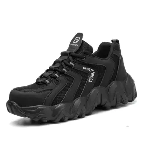 Cuzcare Orthopedic Shoes For Men Indestructible Solid Sole Reflective Safety Sneakers