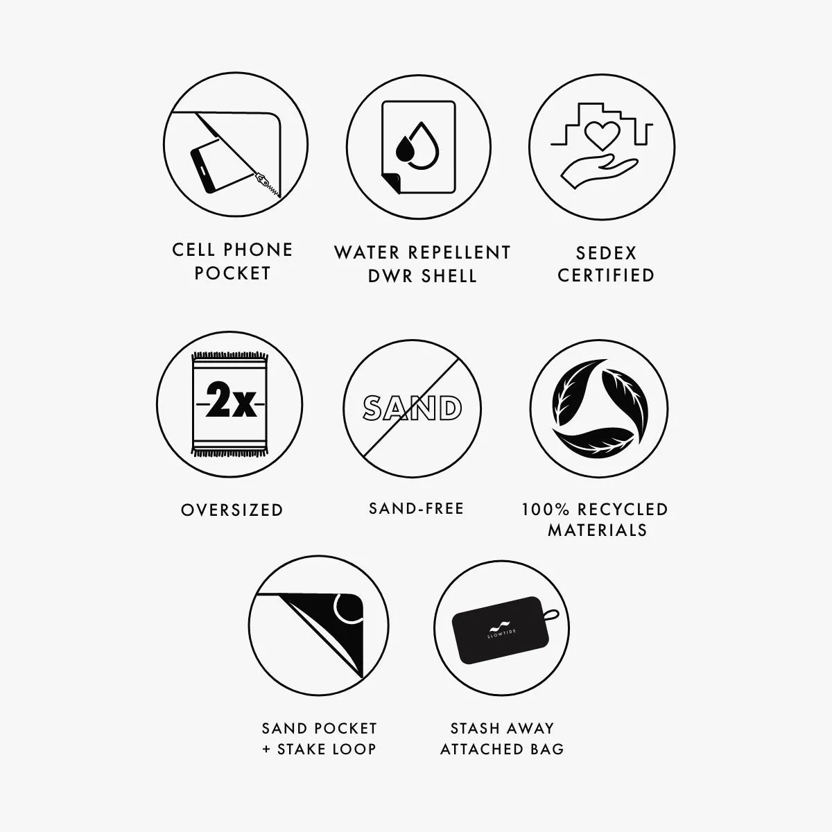Deville Quick-Dry Picnic Blanket