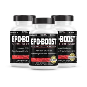 EPO-Boost Natural Blood Builder & EPO Stimulator (3 Pack)