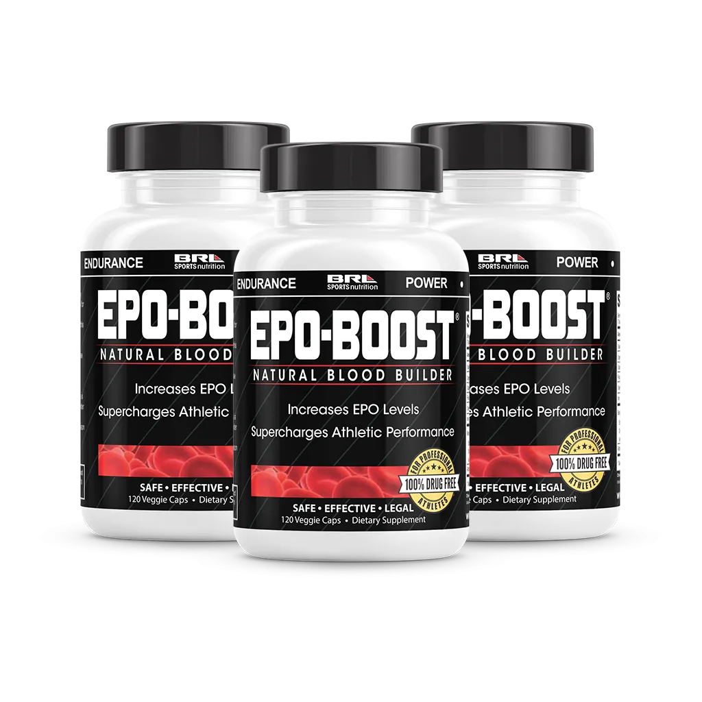EPO-Boost Natural Blood Builder & EPO Stimulator (3 Pack)