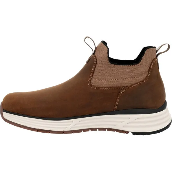 Georgia Boot Durablend Sport Men's Waterproof Chelsea Boots Gb00626 In Brown