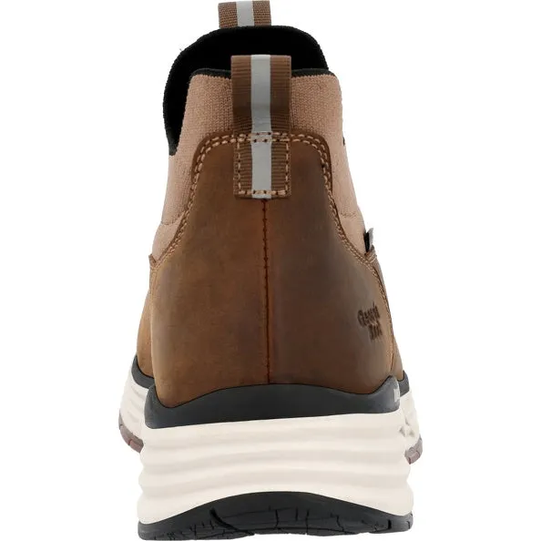 Georgia Boot Durablend Sport Men's Waterproof Chelsea Boots Gb00626 In Brown