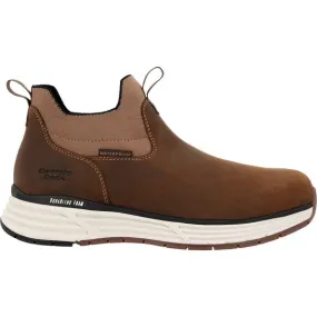 Georgia Boot Durablend Sport Men's Waterproof Chelsea Boots Gb00626 In Brown