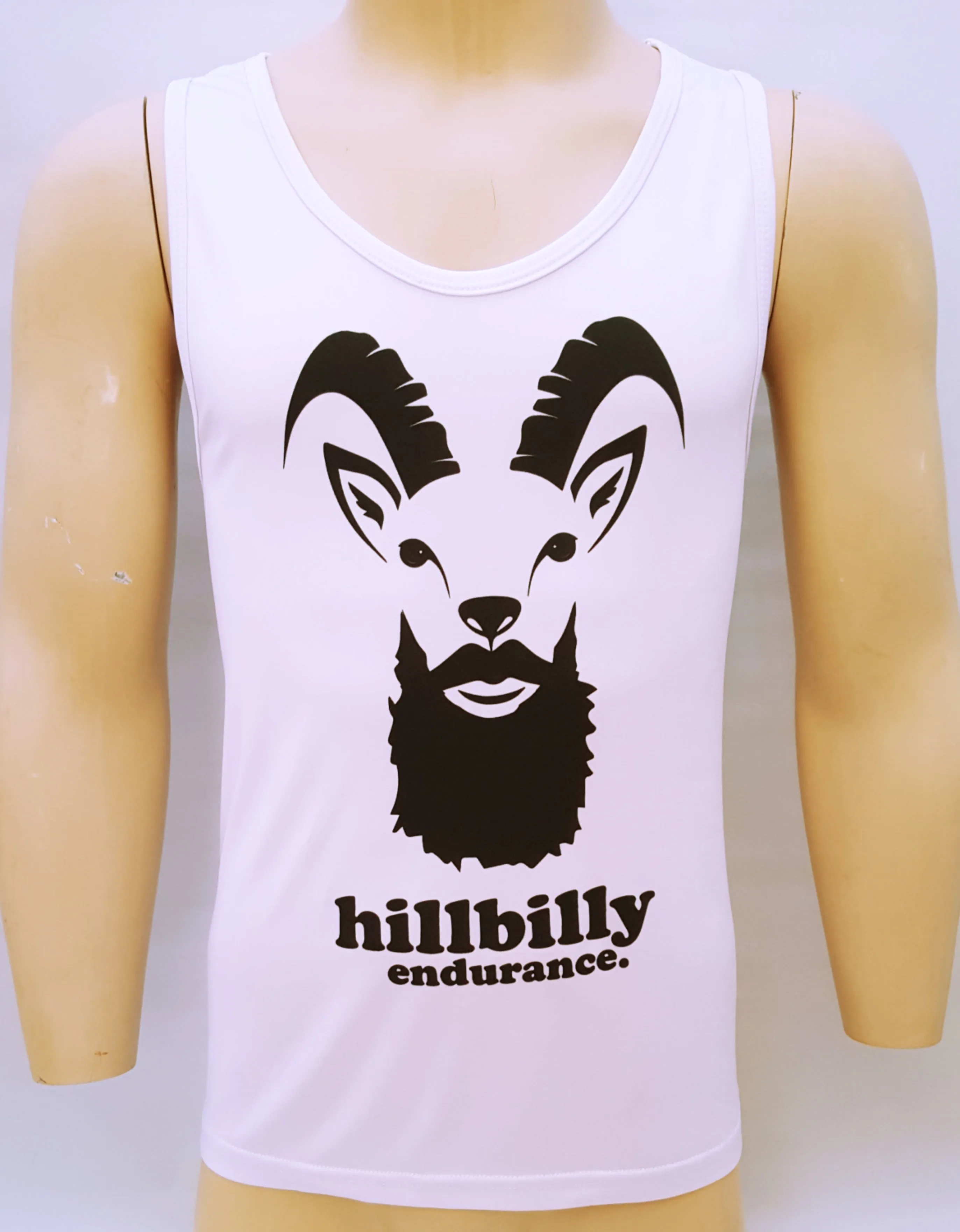 Mens Hillbilly Running Singlet