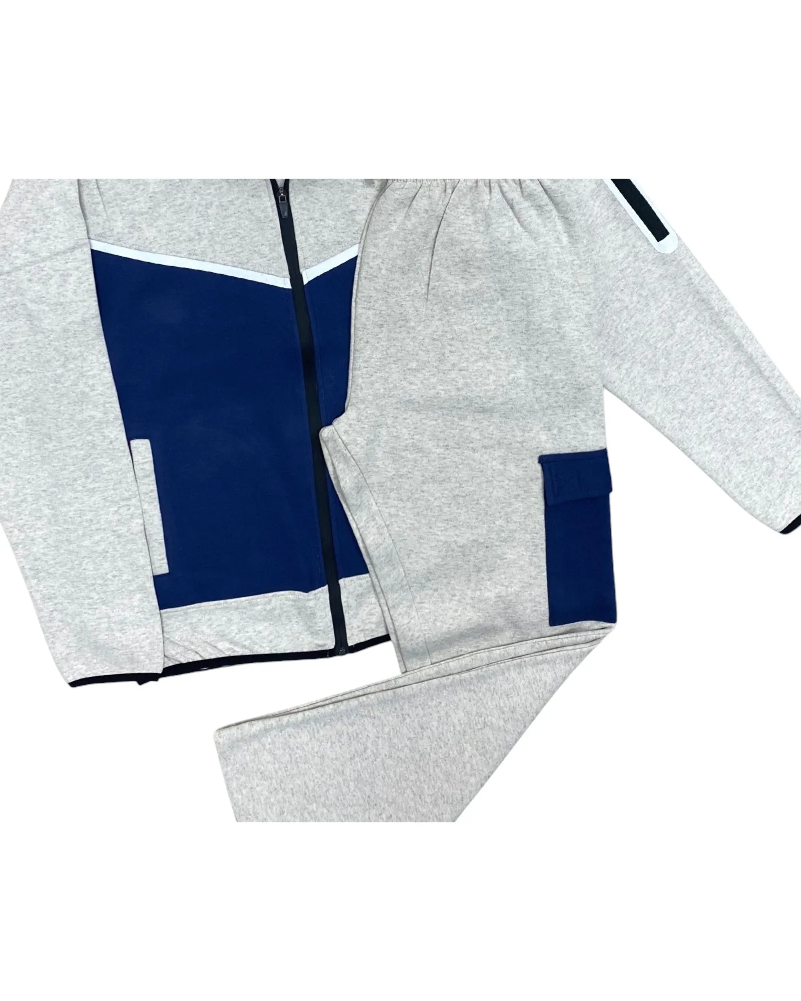 Men’s Sweatsuit Tech Fleece Heavy Duty Sweatpants & Sweat Jacket