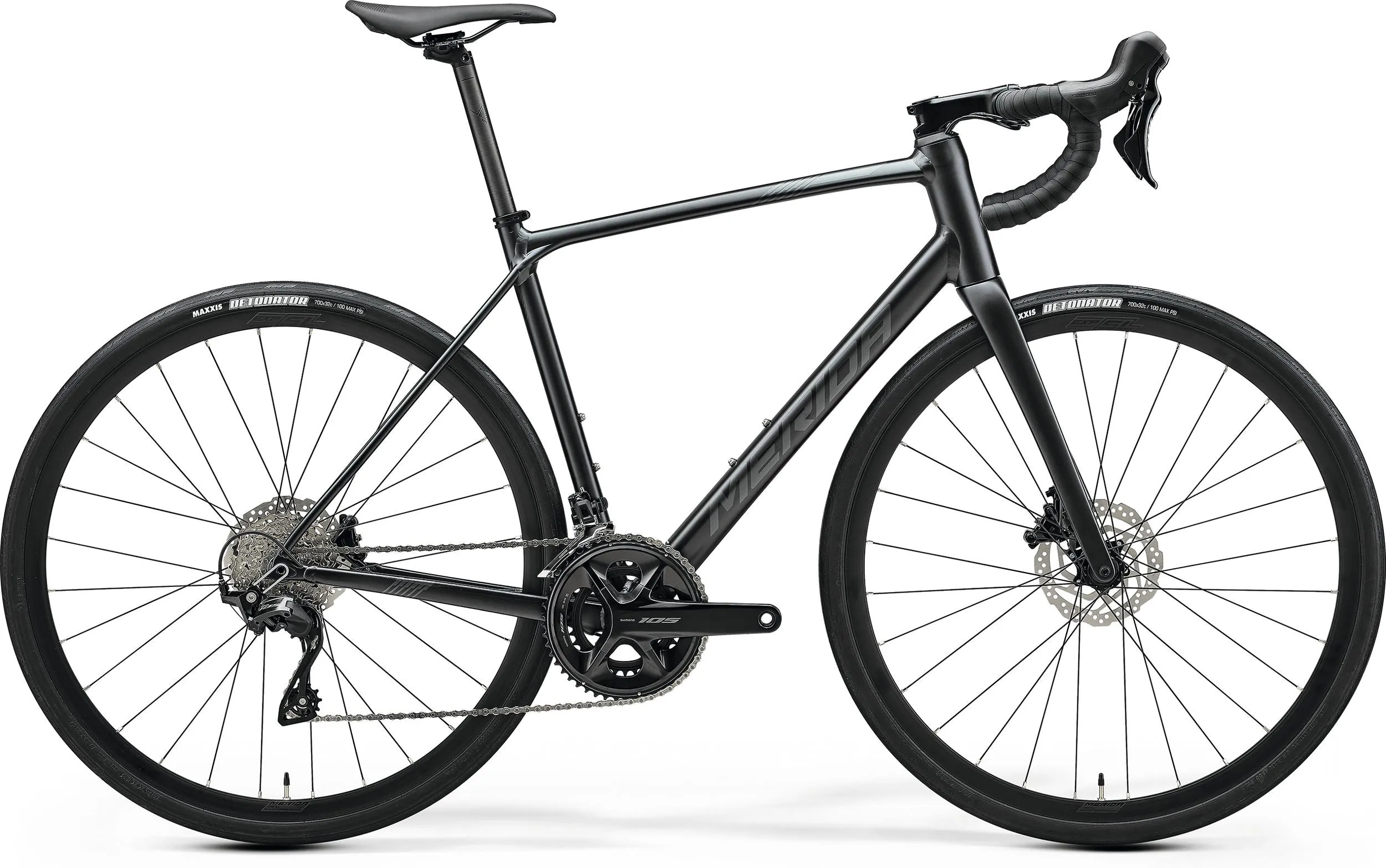 Merida Scultura Endurance 400 Road Bike 2025 - Silk Black