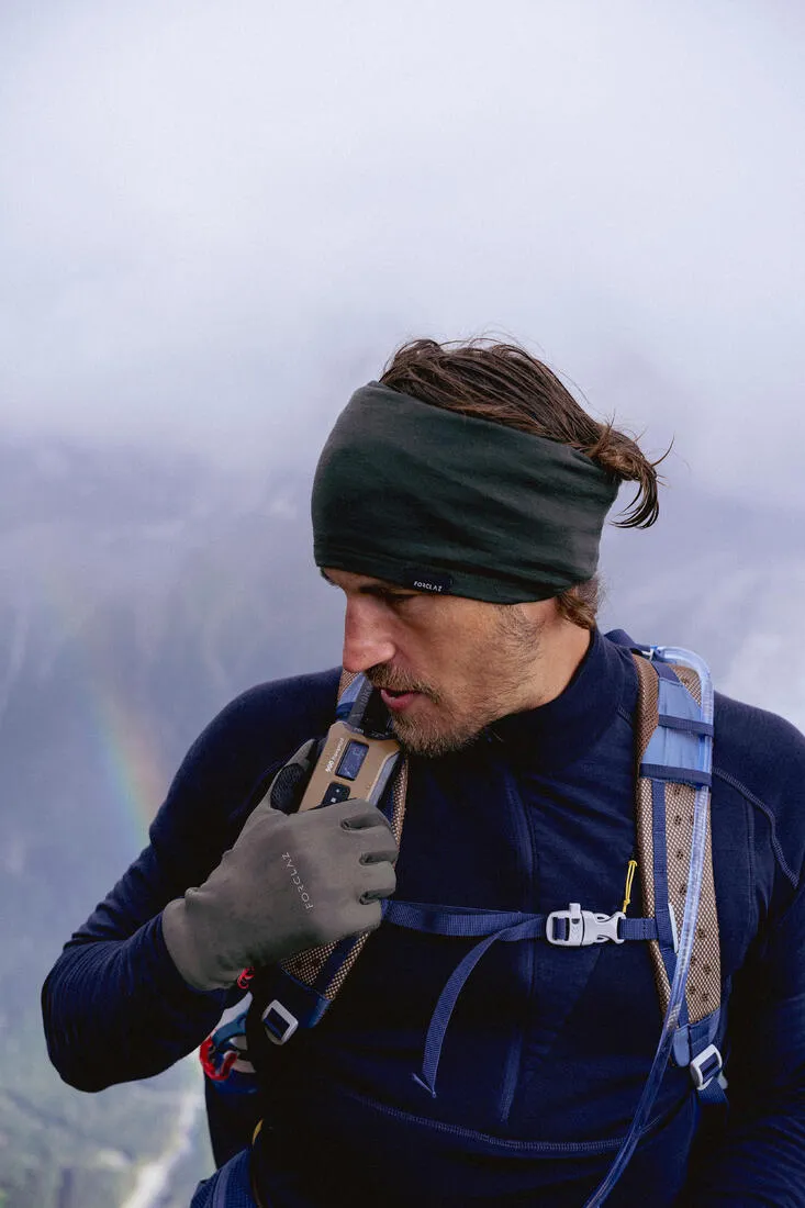 Merino Wool Trekking Headband - Trek 500