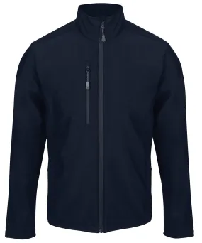 Navy - Honestly Made recycled softshell jacket