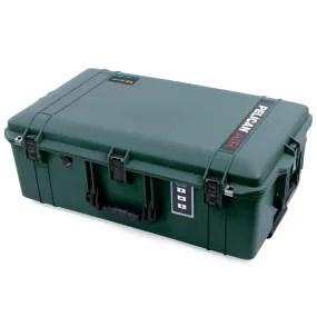 Pelican 1595 Air Case, Trekking Green with Black Handles & TSA Locking Latches