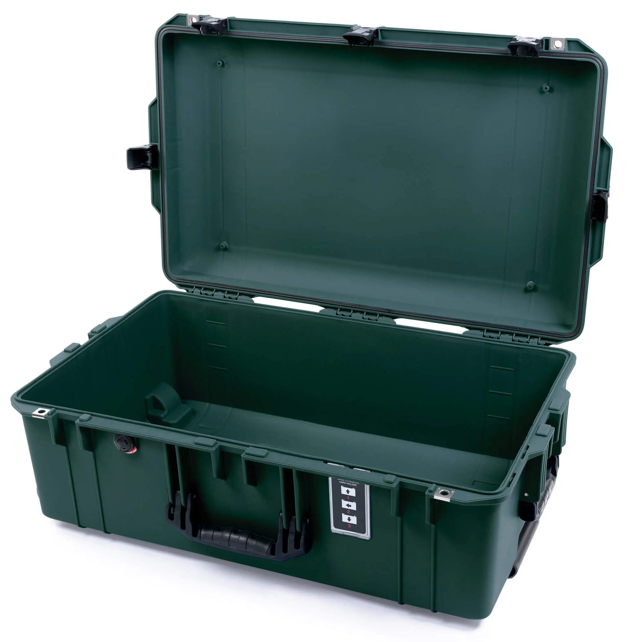 Pelican 1595 Air Case, Trekking Green with Black Handles & TSA Locking Latches
