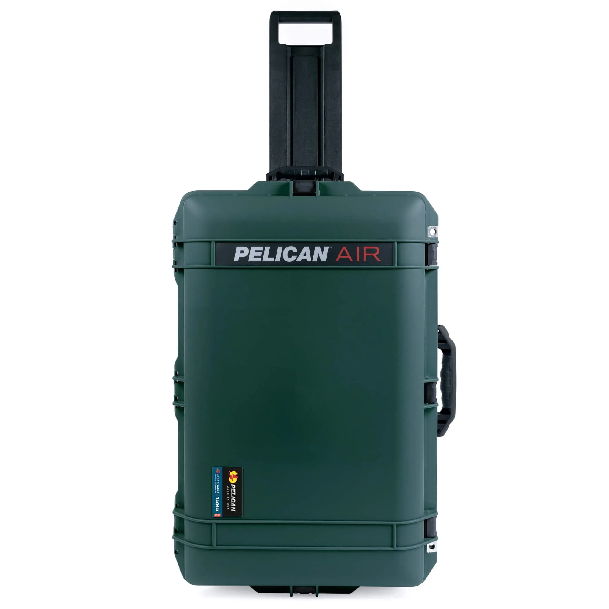 Pelican 1595 Air Case, Trekking Green with Black Handles & TSA Locking Latches
