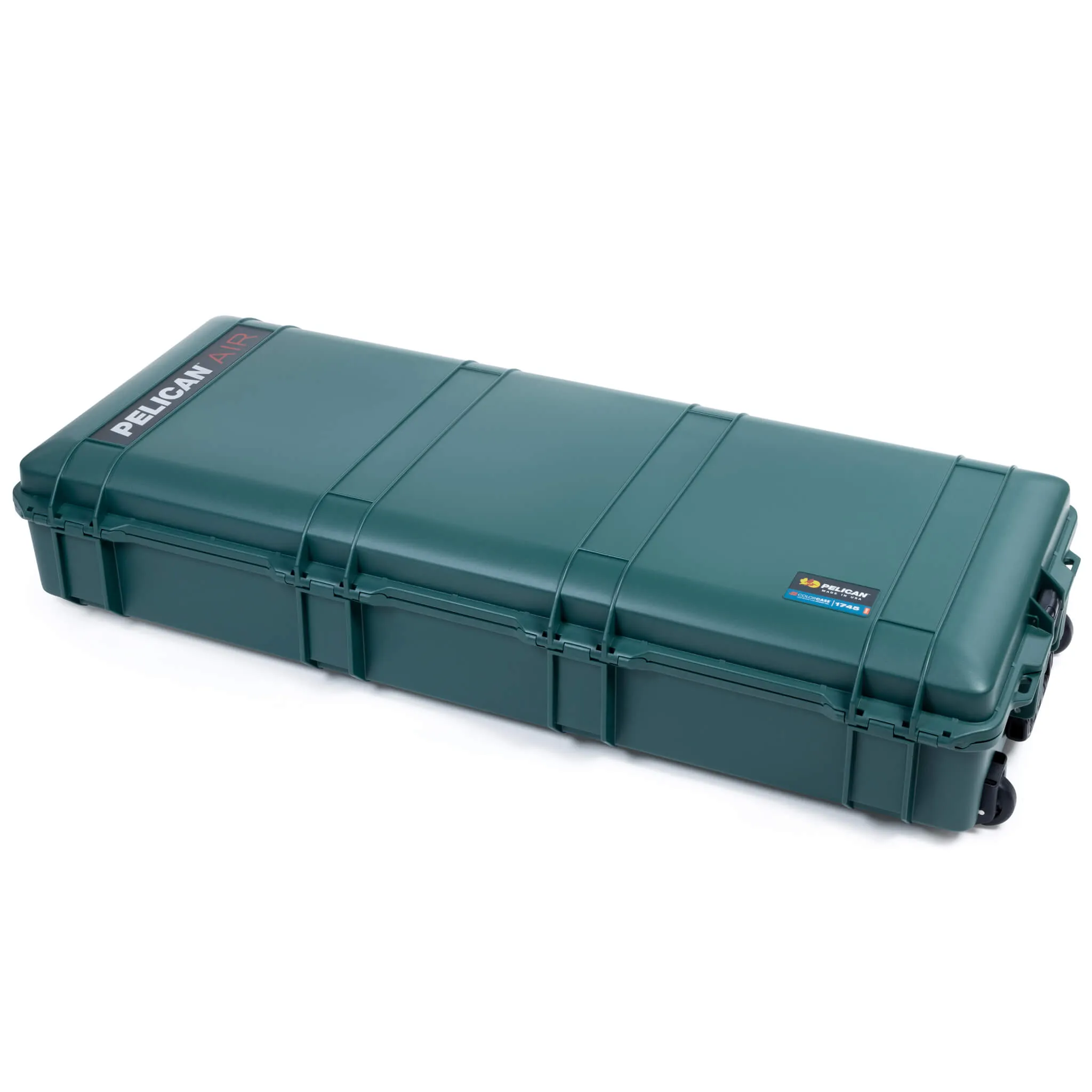 Pelican 1745 Air Long Case, Trekking Green with TSA Locking Latches