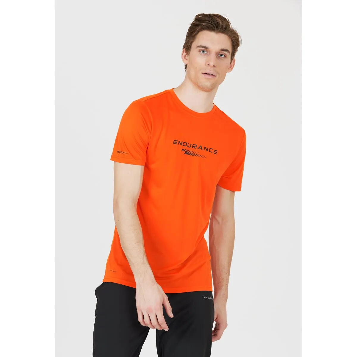 Portofino M Performance S/S Tee - Scarlet Ibis