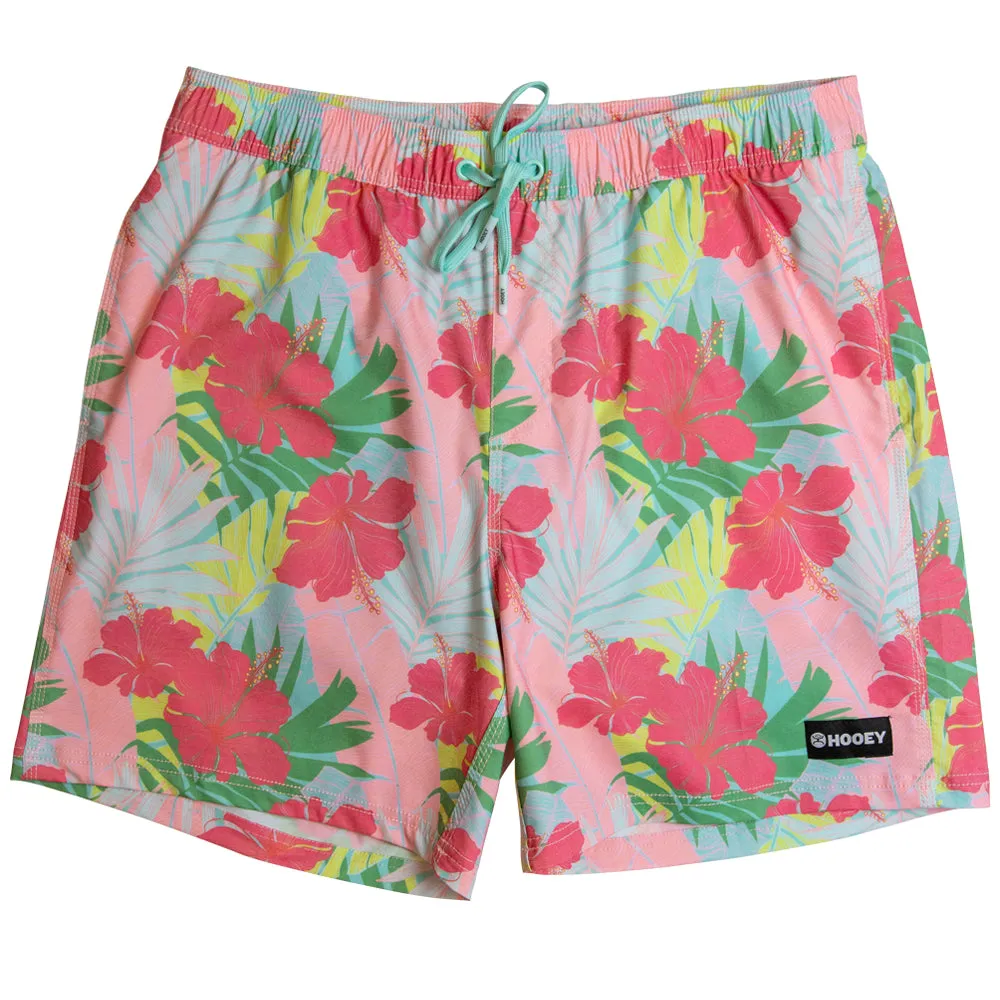 "Bigwake" Palm Leaf Board Short w/Liner