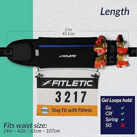 Ultimate II Running Pouch with 5 Gels & Side Pocket